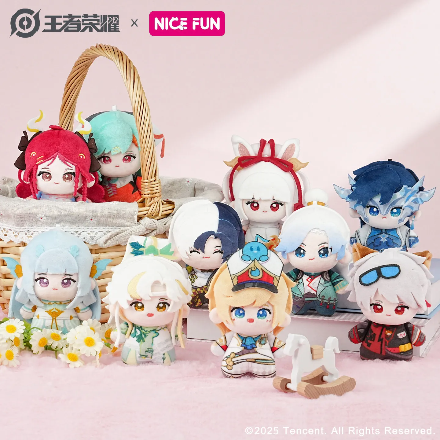 

В наличии есть милые плюшевые игрушки из серии Good Kids, включая персонажи Гун Сунли, Да Цяо, Сяо Цяо и игровые фигурки Cotton Doll.