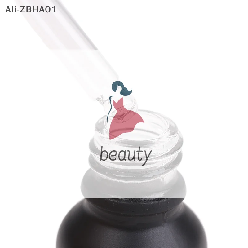 

Aromatherapy Liquid Pipette Bottle Refillable 5ml-100ML Black Frosted Essential Oil Glass Bottle Wood Grain Dropper Bottle