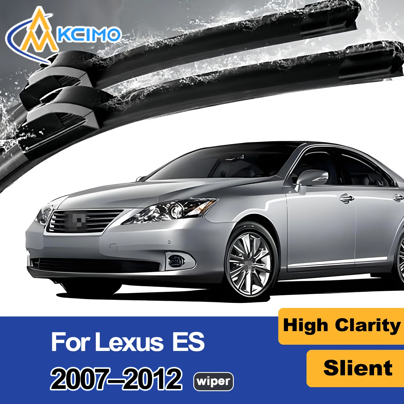 

2PCS New Front Windshield Wiper Blade for Lexus ES XV40 2007-2012 Front Windshield Auto Wipers Blade Accessories 2012 2011 2010