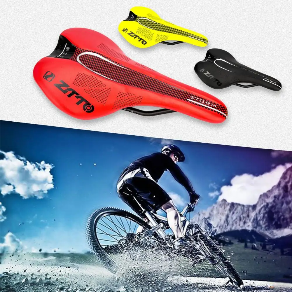 ZTTO Bike Seat Shock Absorption Bicycle Saddle Breathable Bike Supplies Bike Seat Replacement Parts Bicycle Saddle for Racing