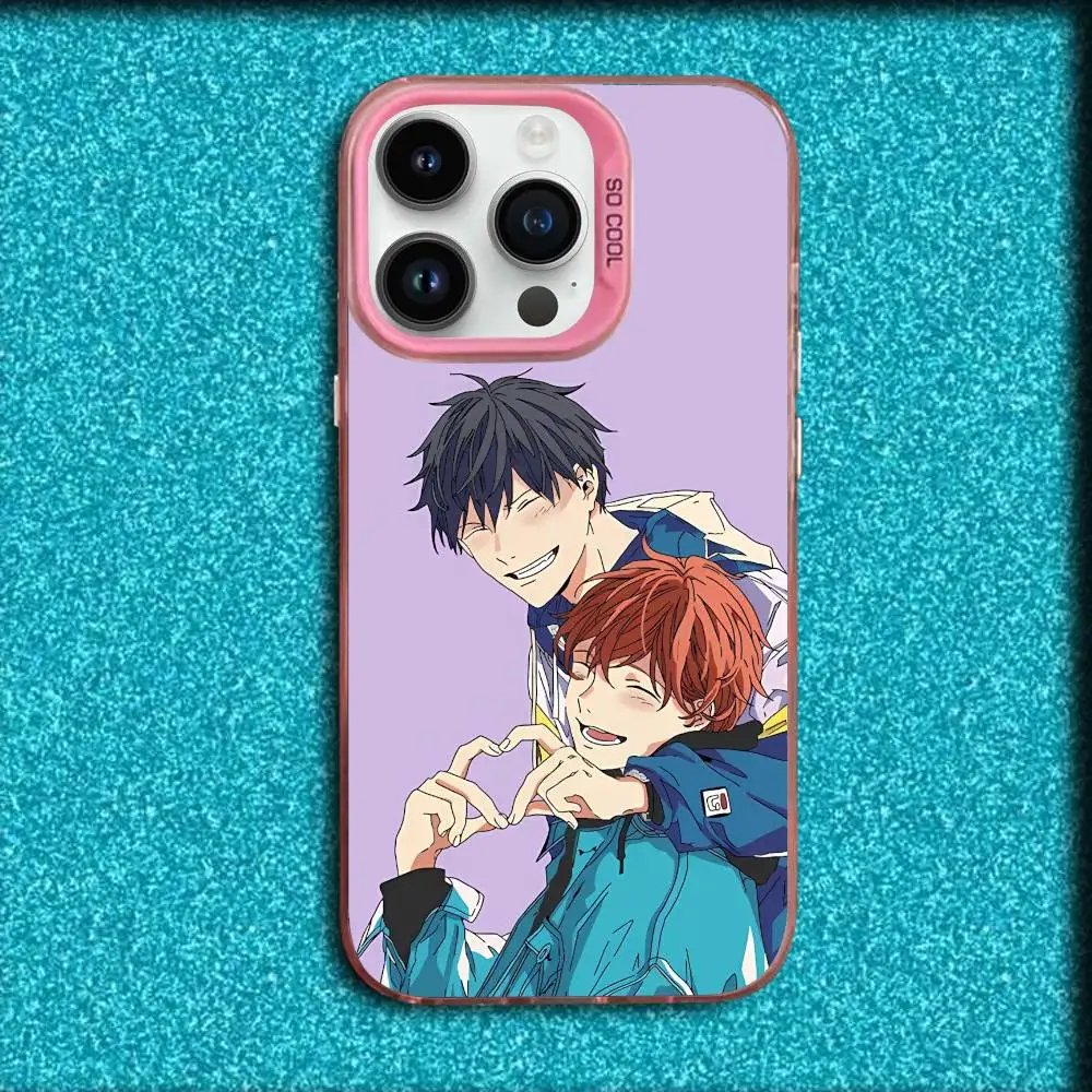 Custodia per telefono Anime G-GIVEN Love Mafuyu Uenoyama per iPhone 17,16,15,14,13,12,11,Pro,Max,Plus,E,SE4,Air,Mini Scatola IMD rosa