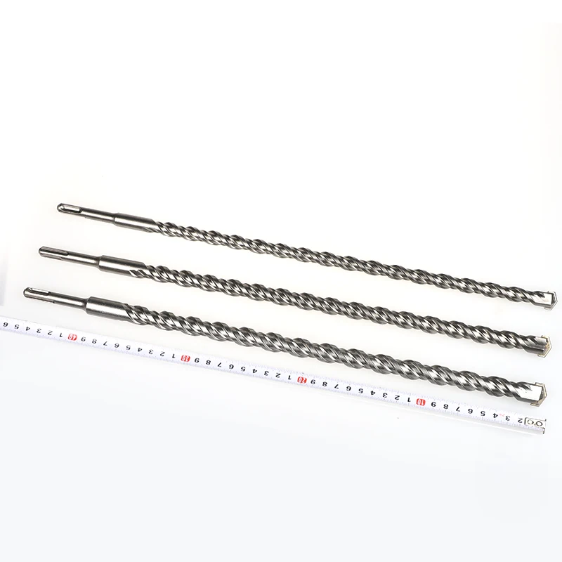 450mm SDS PLUS tungsten steel alloy concrete Hammer drill bit with round handle 10-25mm Wall Brick Block Electric  Masonry Drill