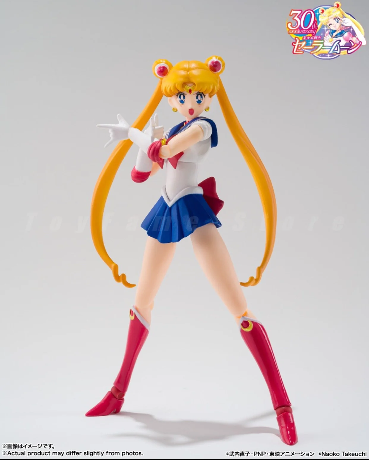 Bandai Genuine SHF TNT Sailor Moon -Animation Color Edition-[BEST SELECTION] Anime Action Figure Movable Model Toy Gift