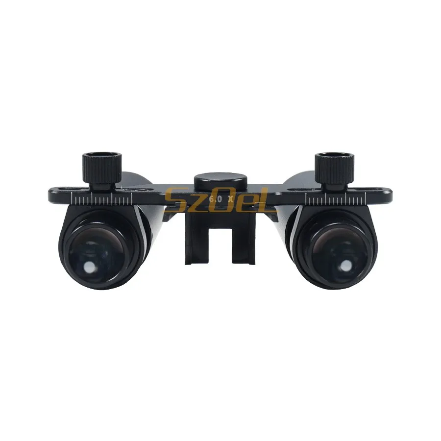 Dental Loupes with Clear Imaging and Pupillary Distance Adjustment, Only with Our Dual Light Series, Available in 4.0X/5.0X/6.0X