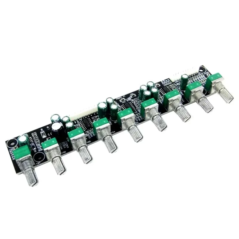 7.1 Preamplifier Tone Amplifier Board DC Power Independent Volume Adjustment Bass Frequency Adjustment Automatic Mute