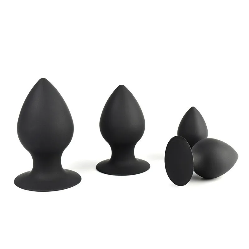 2026 New Upgrade Huabud Anal Plug Series Silicone Large Suction Cup Anal Stimulation Anal Massager Adult Adult Product