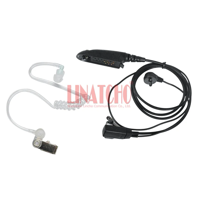 GP328 GP338 PTX760 MTX8250 Transparent Air Tube Interphone Walkie Talkie Earphone Headset