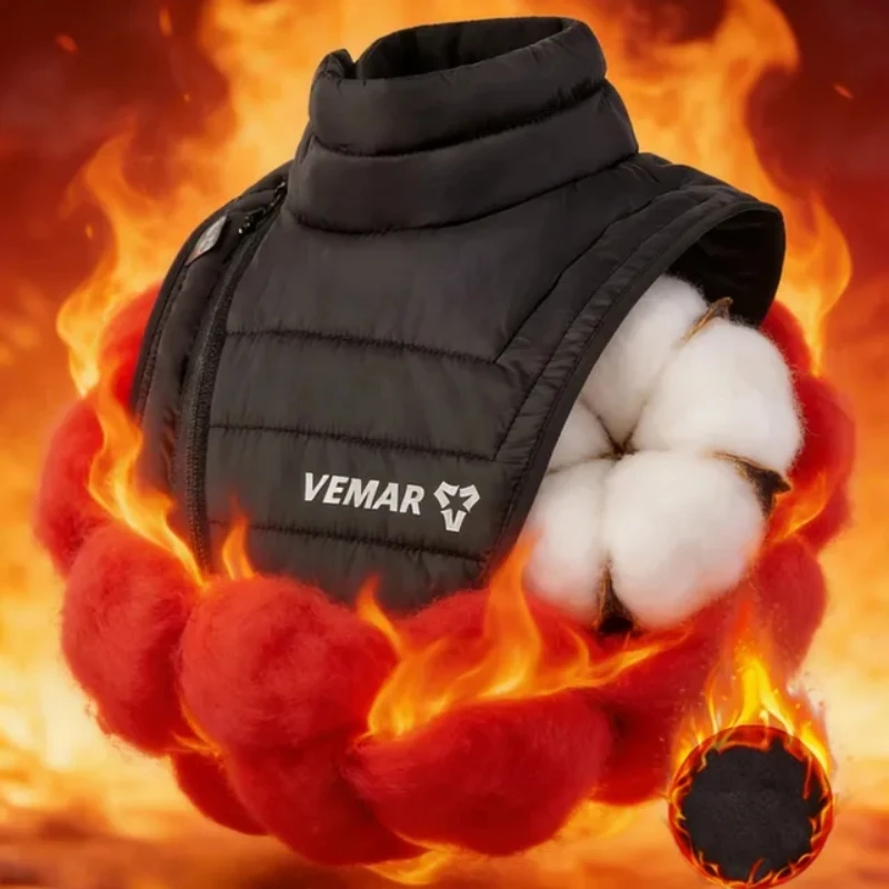 Winter Motorcycle Neck Scarf Thermal Windproof Warm Neck Chest Cover for Moto Rider Soft Fleece Cold Weather Gear Neck Scarf