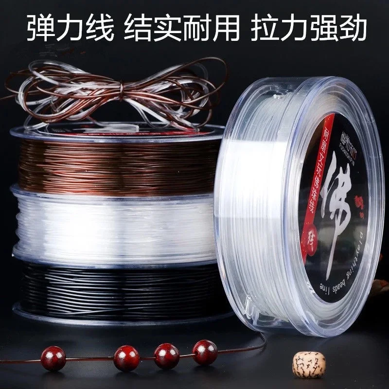 Faixa elástica para pulso, resistente ao desgaste, Rib Grain, Transparente