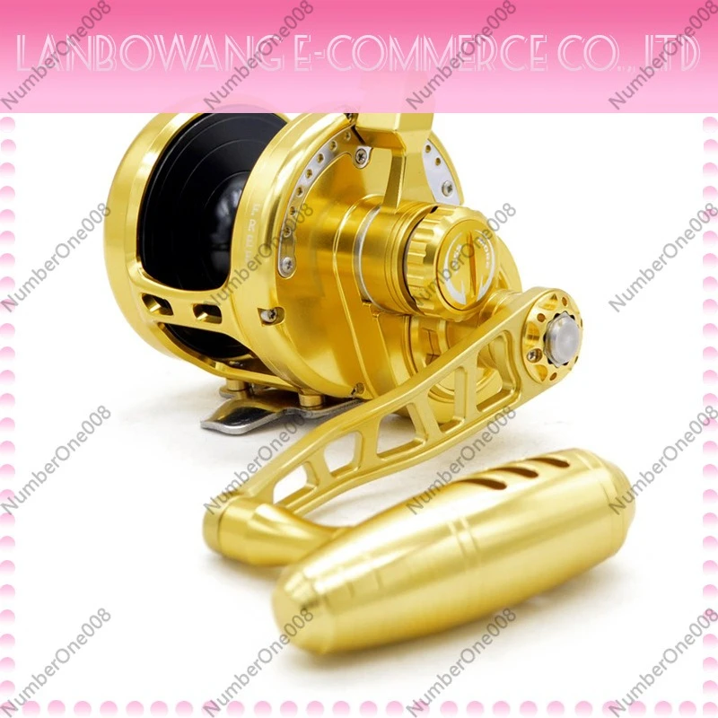 11-Axis All-Metal Heavy Towing Drum Reel Slow Jigging Sea Fishing Boat Deep Sea Release Cross-Border