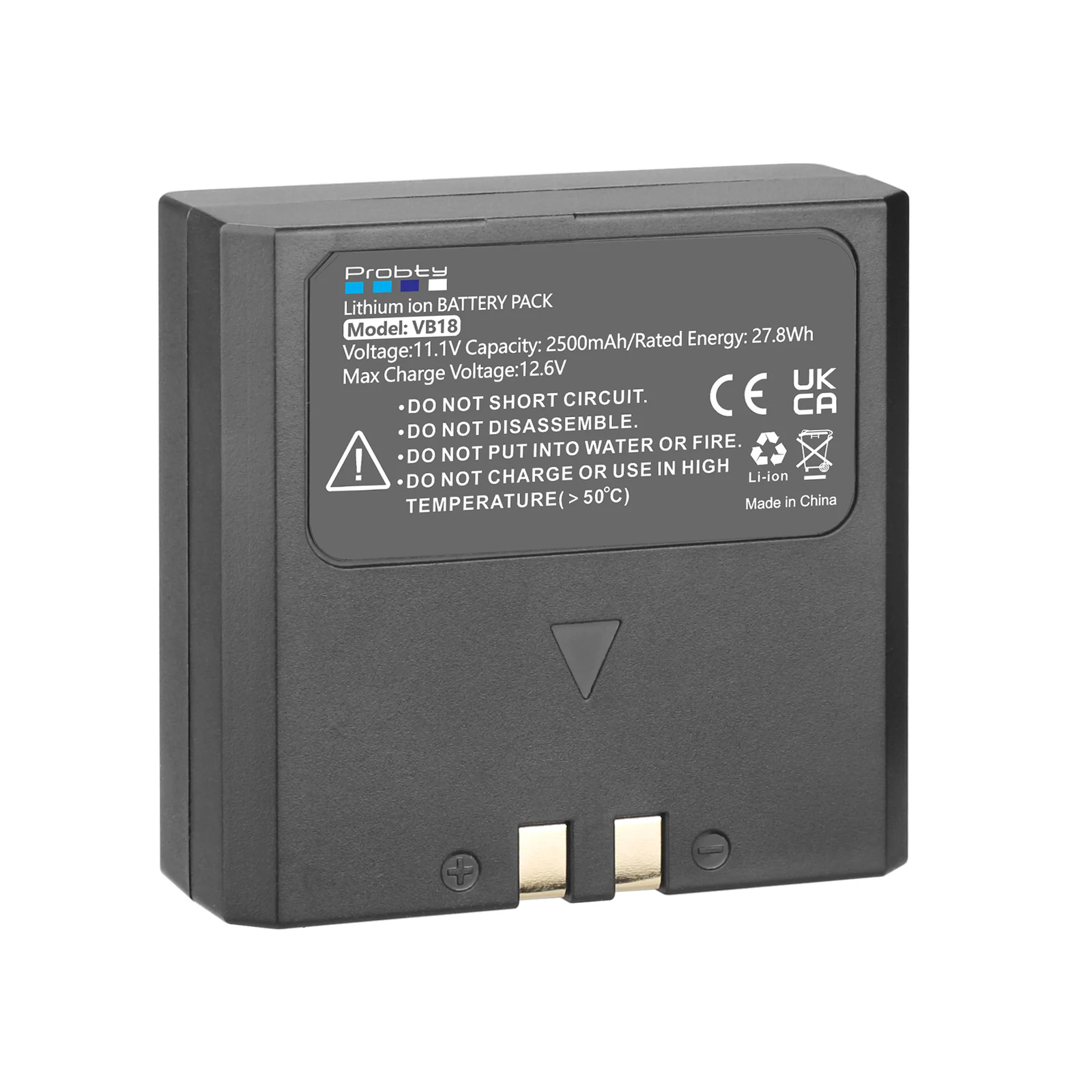 Batería de repuesto VB18 VB19 VB-19 de 2500mAh para flash Speedlite Godox Ving V850 V850II V860 V860II