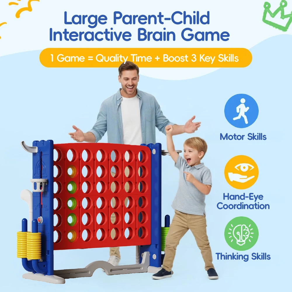 Gigantyczna gra w cztery połąc – Giant Connect Four recenzja i cena