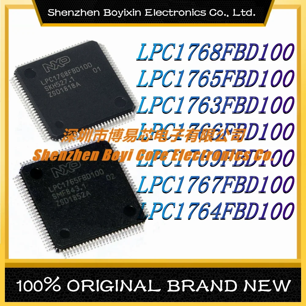 

LPC1768FBD100 LPC1765FBD100 LPC1763FBD100 LPC1766FBD100 LPC1769FBD100 LPC1767FBD100 LPC1764FBD100 New Original Genuine