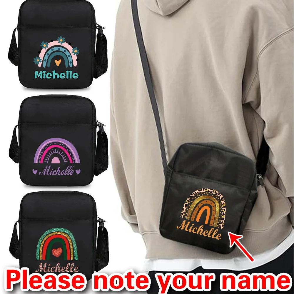 

Personalized Customized Leisure Large-capacity Messenger Bag Women's Fashion Shoulder Bag Travel Shopping Handbag Wallet