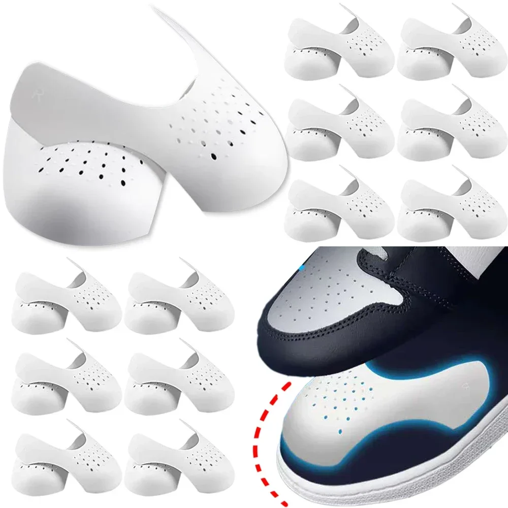 5pairs Anti Crease Protector Anti Crease Bending Supporting Shoe Stretchers White Expander Shaper Support Pad Shoes Accessories image 6