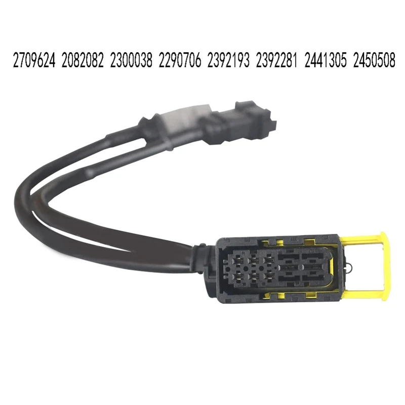 

2PCS Truck ECA Clutch Booster Cable Connector 2709624 2082082 For Scania Pgrs Trucks 2300038 2392193 2612292 2392281