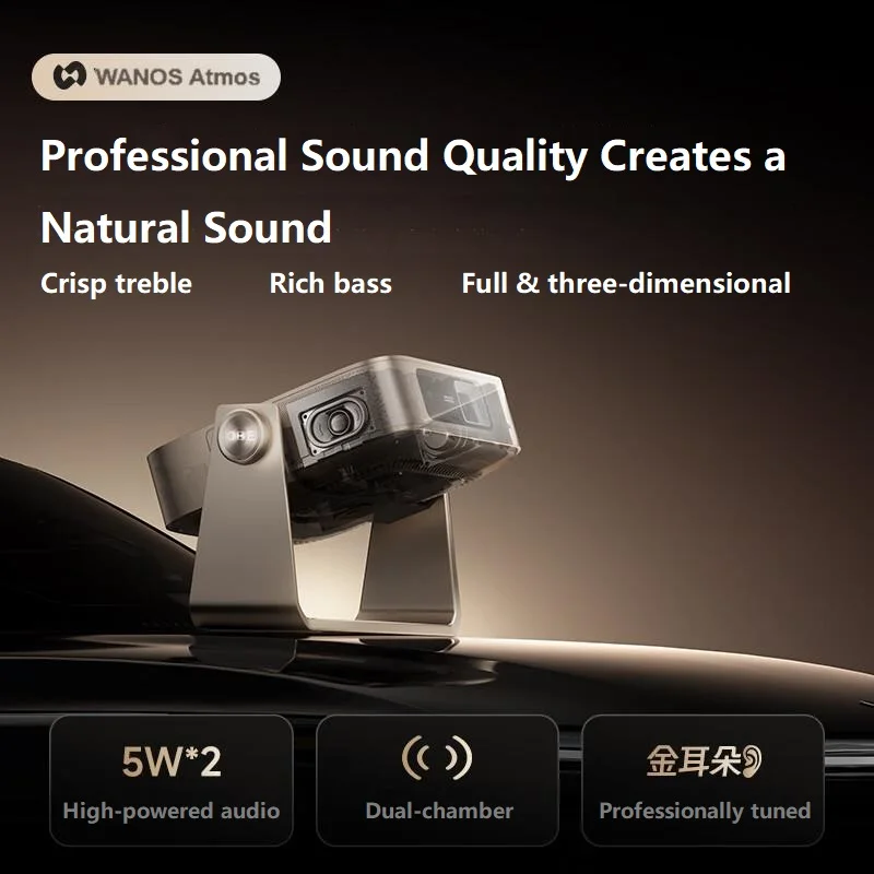 جهاز عرض OBE X7D Ultra 1080P عالي الدقة 1700 CVIA لومن ليزر تركيز تلقائي محمول 4K واي فاي أندرويد 9 120 هرتز MEMC HDR