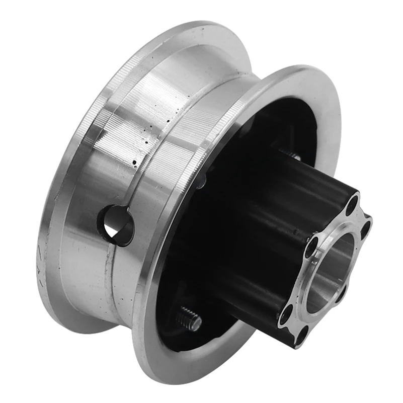 200 × 50 disc brake wheel hub aluminum alloy is wear-resistant and durable, suitable for balancing electric vehicle accessories