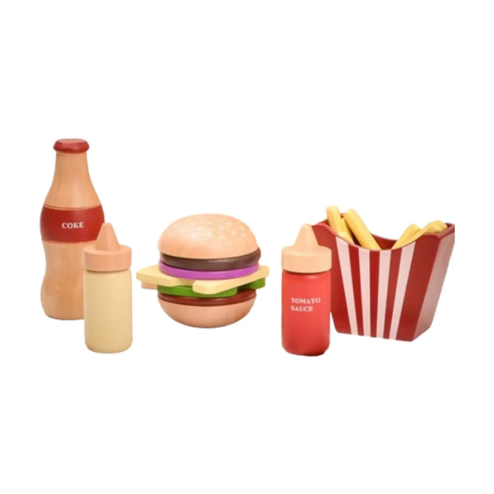 Juego de simulación de alimentos, juguete educativo, comida de simulación, regalo realista preescolar