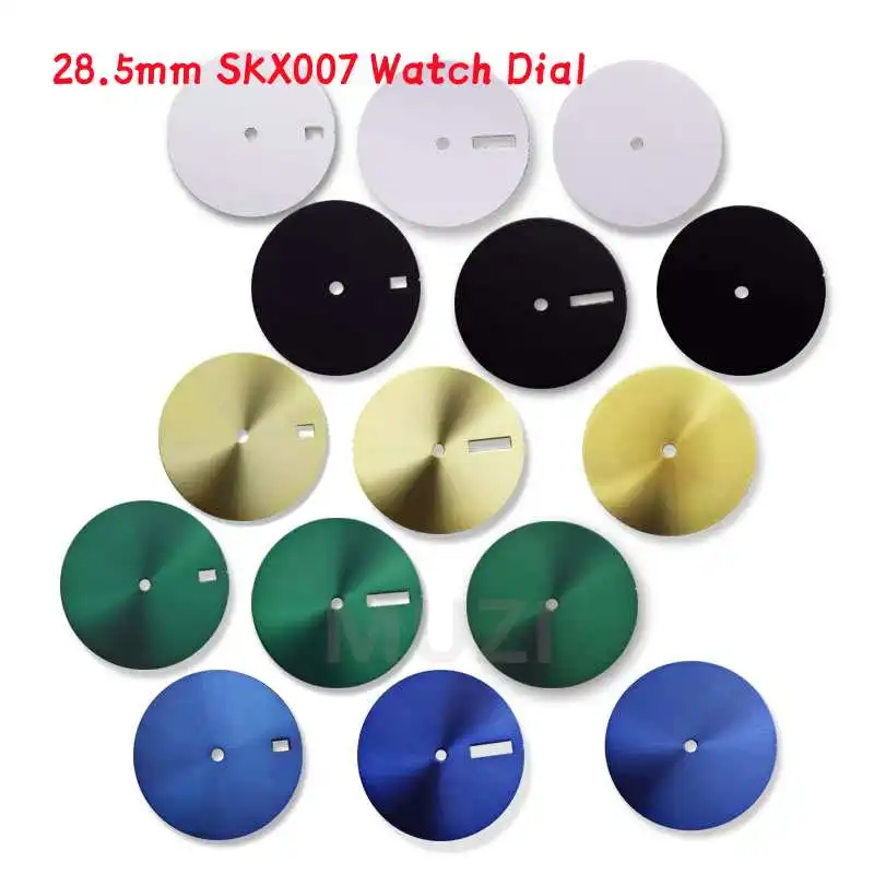 

Mod DIY 28.5mm Sunburst Matte SKX007 Watch Dial Literal Fit for Seiko SKX007 NH35 NH36 Watch Movement