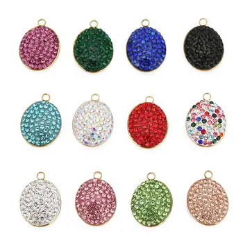 8 best sales Rhinestone pendants for jewelry making - №4