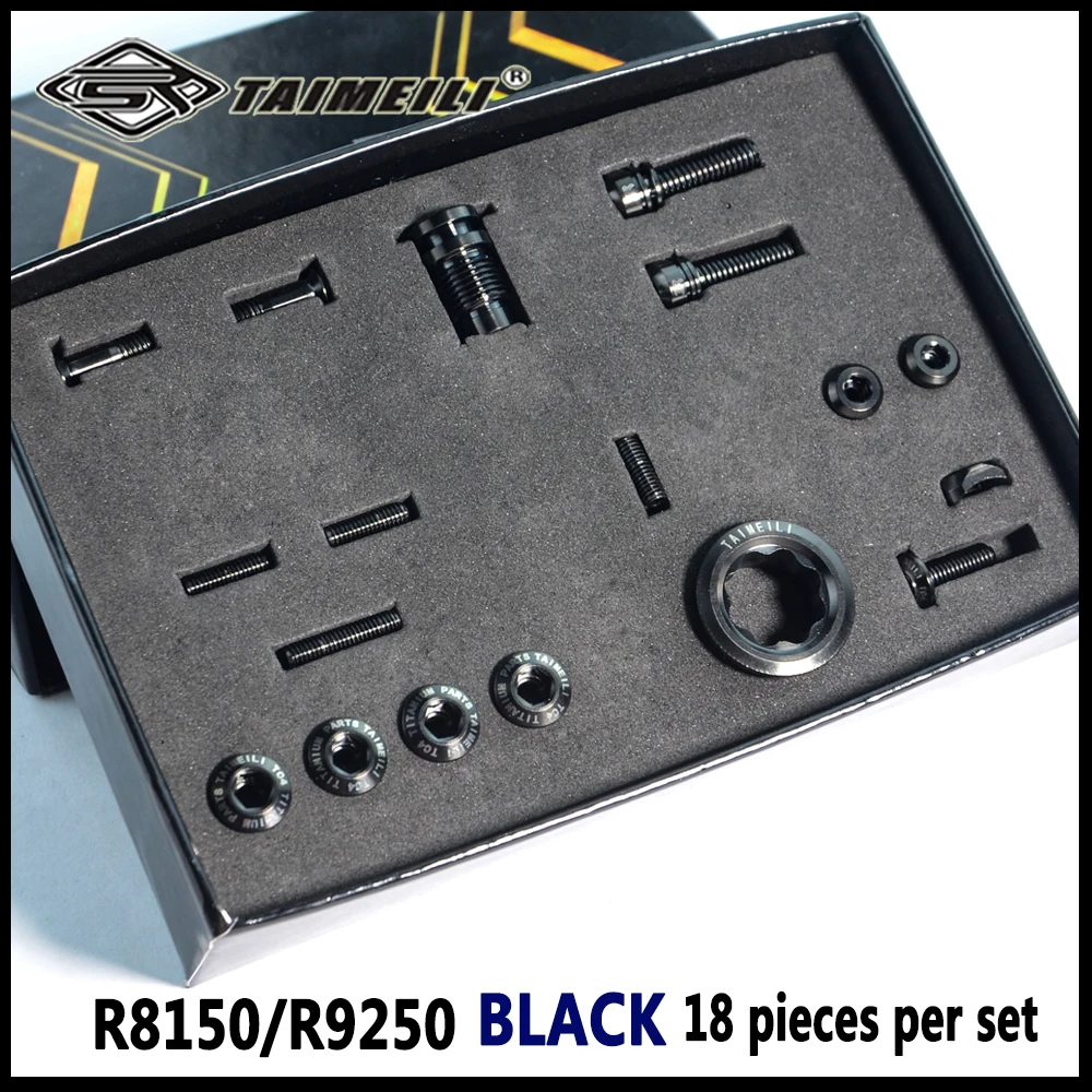 TAIMEILI Titanium alloy screw bicycle transmission R8000/9100/8150/9250 kit upgrade set screws