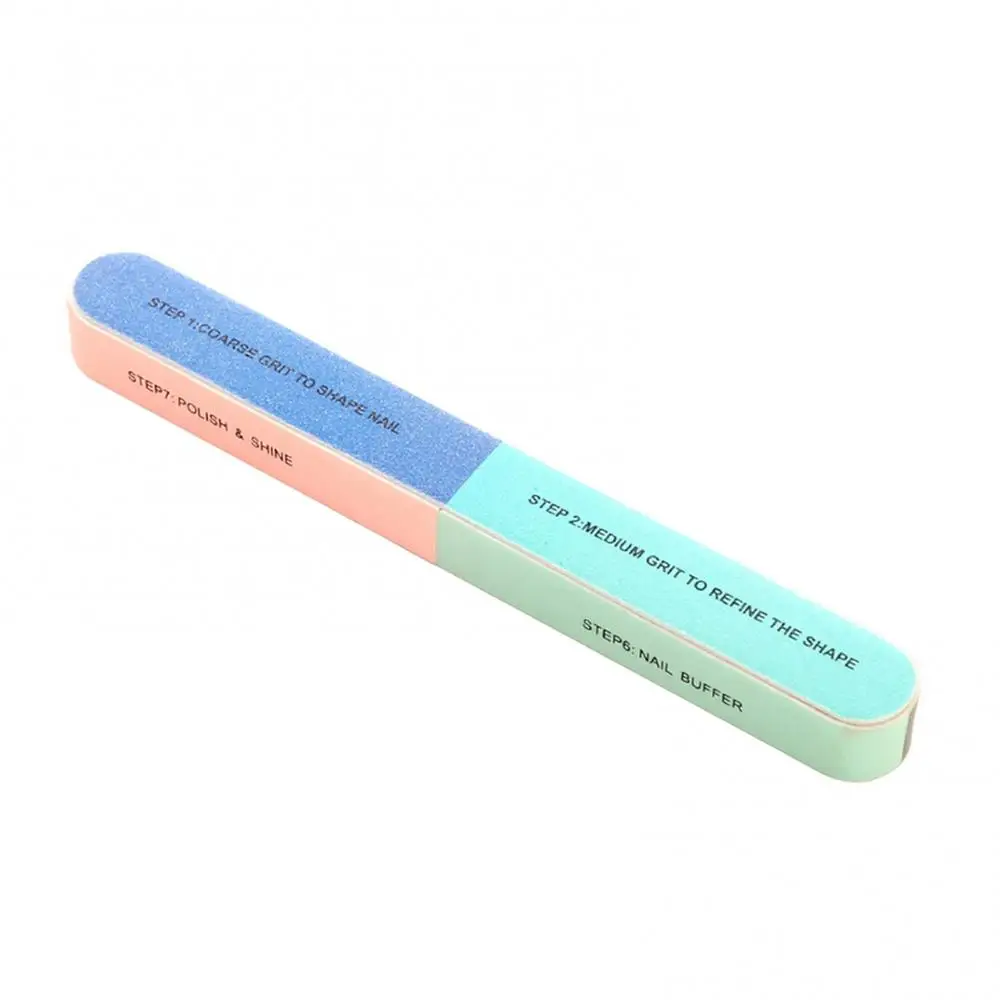 Nail polish buffer Nail Art Sanding Files Buffer Block Manicure Pedicure Tools Sand Surface Sponge Nail File