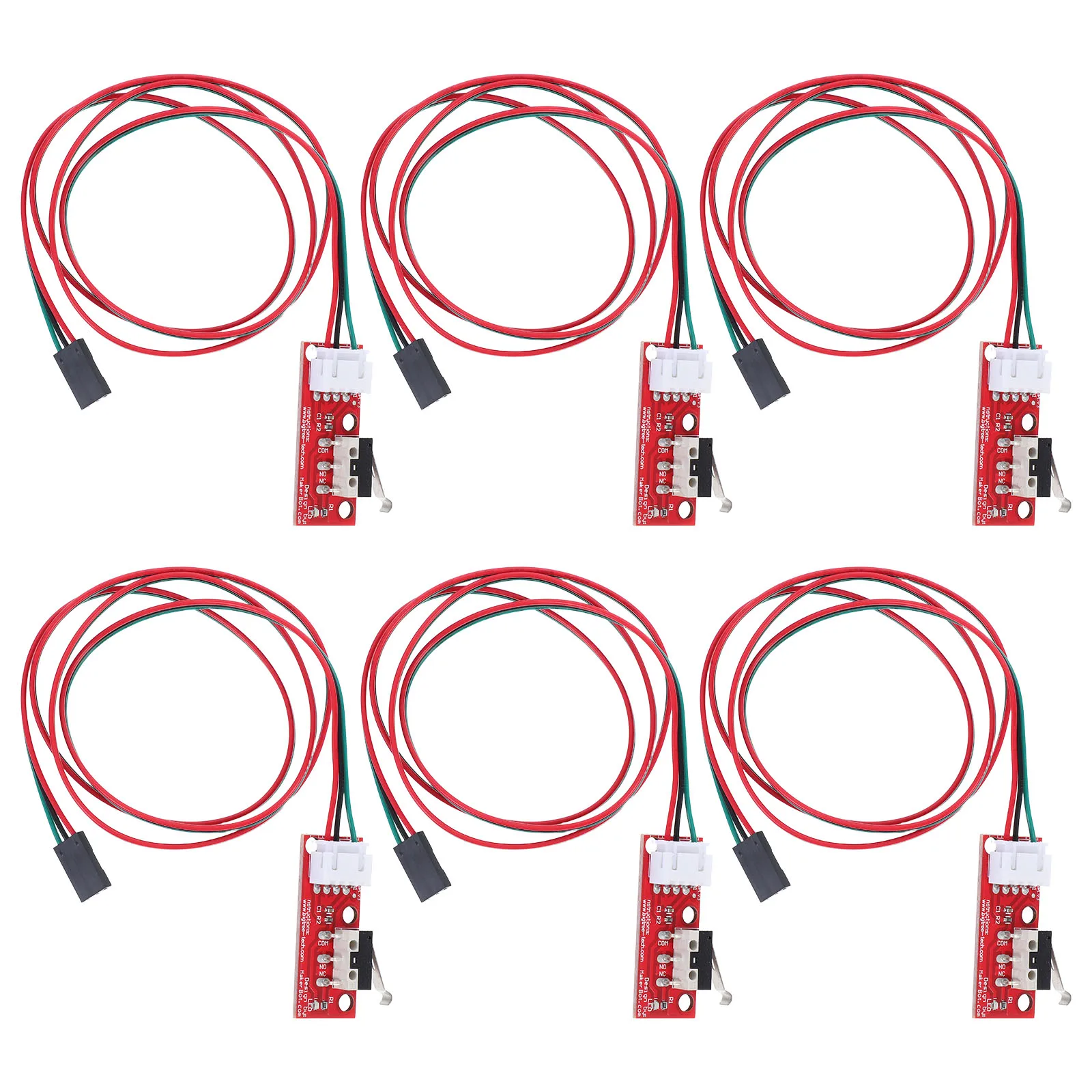 

6PCS Mechanical for Micro Switch 3D Printers High Precision Limit Component Printer Micro Limit Switch With Lever Supplies