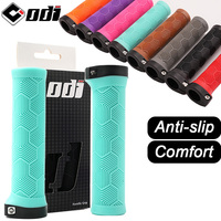 MTB Bicycle Grips Shockproof Bike Handlebar Cover Anti-Slip Lock on Bike Handle Cuffs Ergonomic Cycling Rubber Ball Handle Grips