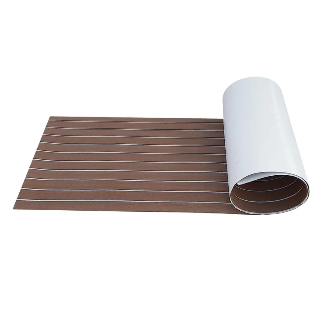 Self Adhesive EVA Boat Decking Pad Non Slip Mat Marine Flooring for Watercraft Kayaks Surfboards