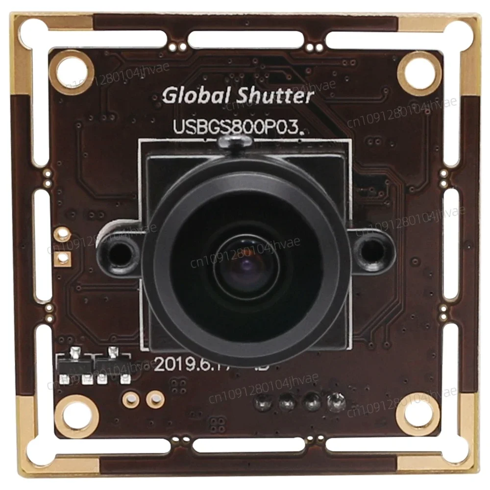 NEW ELP Global Shutter USB Camera 1MP 120fps 210fps 420fps 640fps OV9281 Monochrome Fisheye Lens Mini HD Webcam Camera Module - view 6