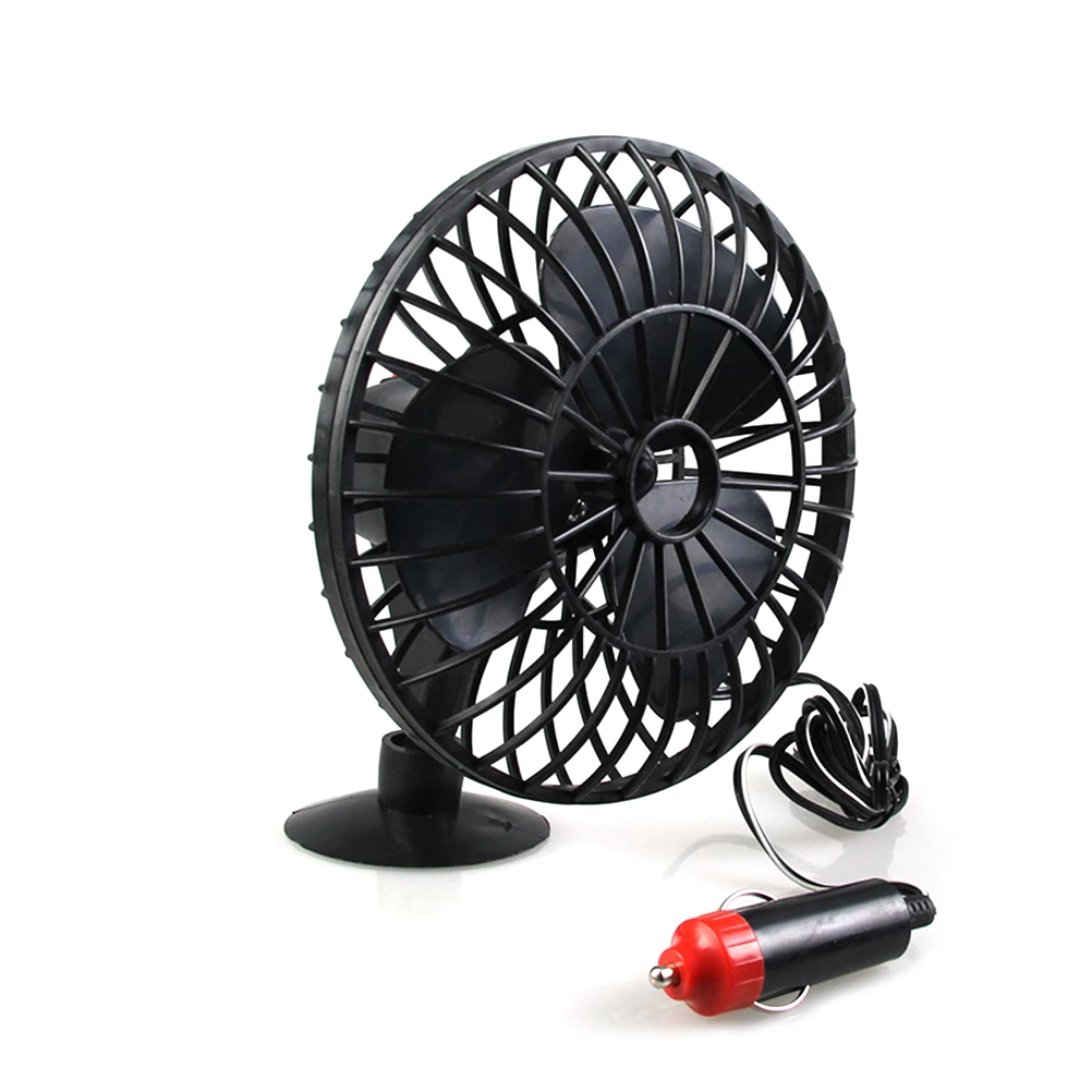 

13 .5cm Car Suction Cup Fan Easy Installation Portable Auto with Low Noise for Vehicle