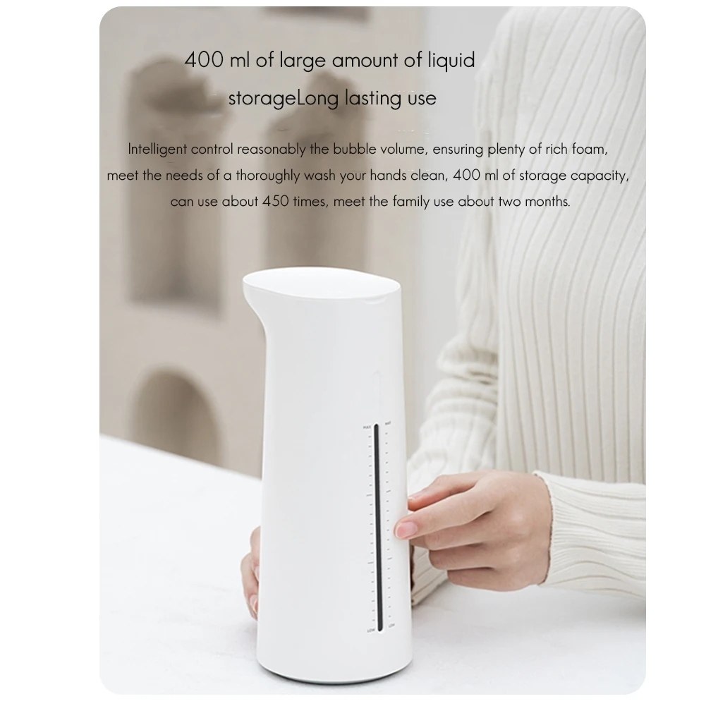 

MAKE-Soap Dispenser, Touchless Automatic Soap Dispenser Equipped With Infrared Motion For Bathroom Kitchen Hotel Restaurant