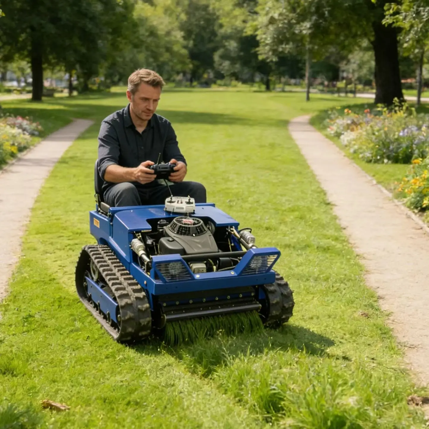 Customized Durable Reliable Lawn Mower High Efficiency Powerful Engine Fast Operating Speed Low Noise High Load Ce Epa