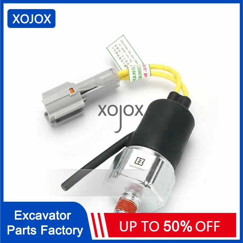 

XOJOX For Hitachi excavator oil pressure switch EX200-5 ZAXIS200 6BG1 fuel sensing alarm