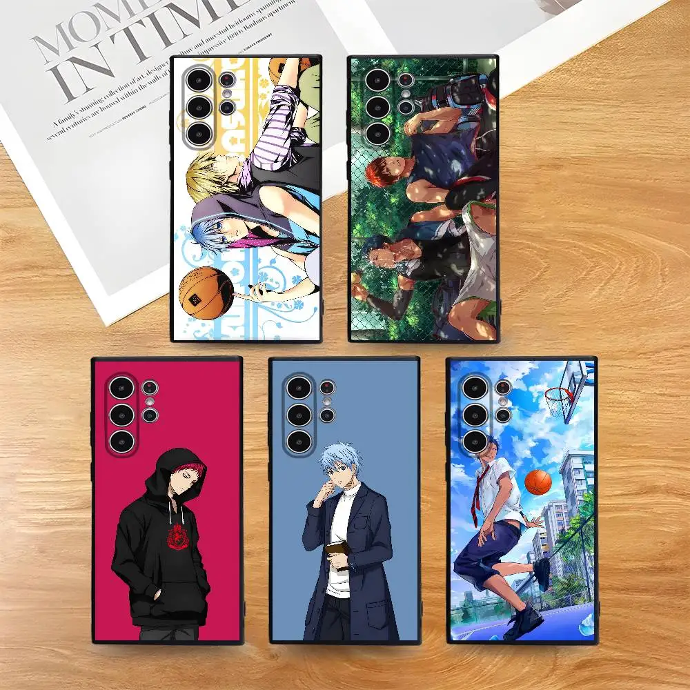 

K-Kuroko B-Basketball Anime Phone Case Skin-Friendly Soft TPU Case Compatible With Samsung S21/S22/S23/S24/S25 FE/Plus/Ultra