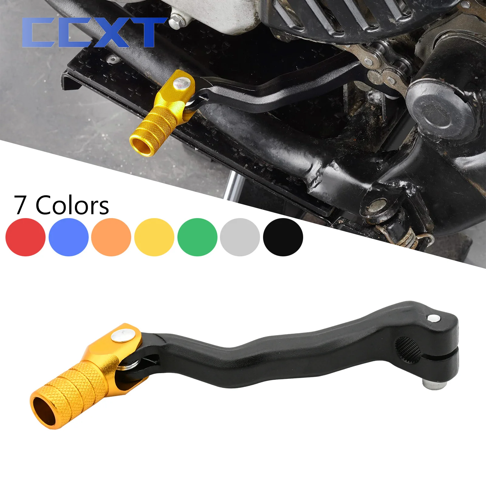 Motorcycle CNC Gear Shift Pedal Lever For Kayo T4 T6 K6 125 150 200 250 300 350 400 450cc NC250 NC300 NC450 CBS250 CBS300 Engine