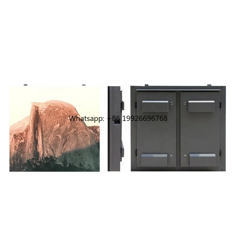 Custom Electronic Waterproof P6 576*576mm Outdoor Integrated Panel Led Video Wall Poster P5 Outdoor Display