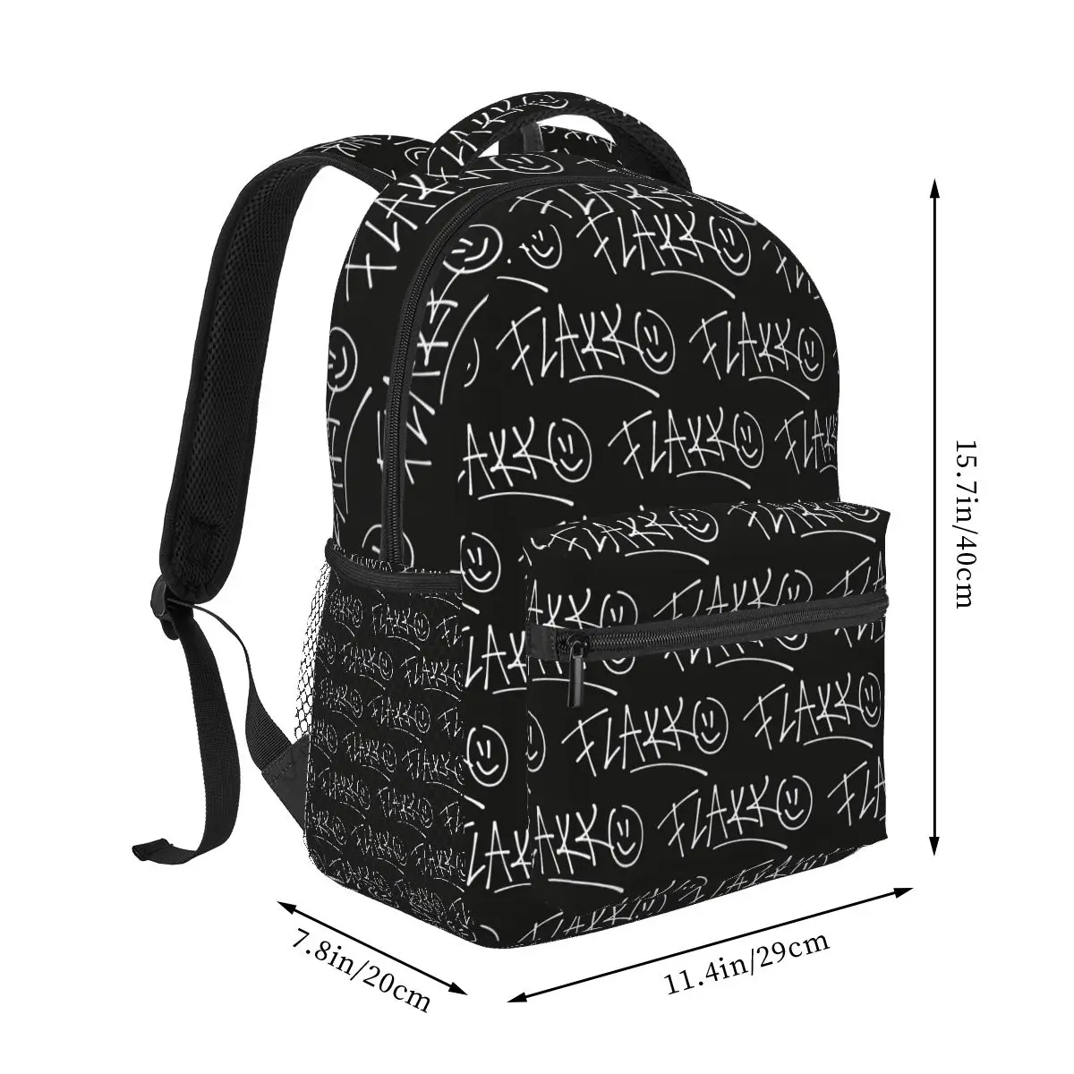 Rapper RELS B Skinny Flakk A New Star Album Merch Backpack Student Boys Girls BookBag School Bag Shoulder Bags for Men Women