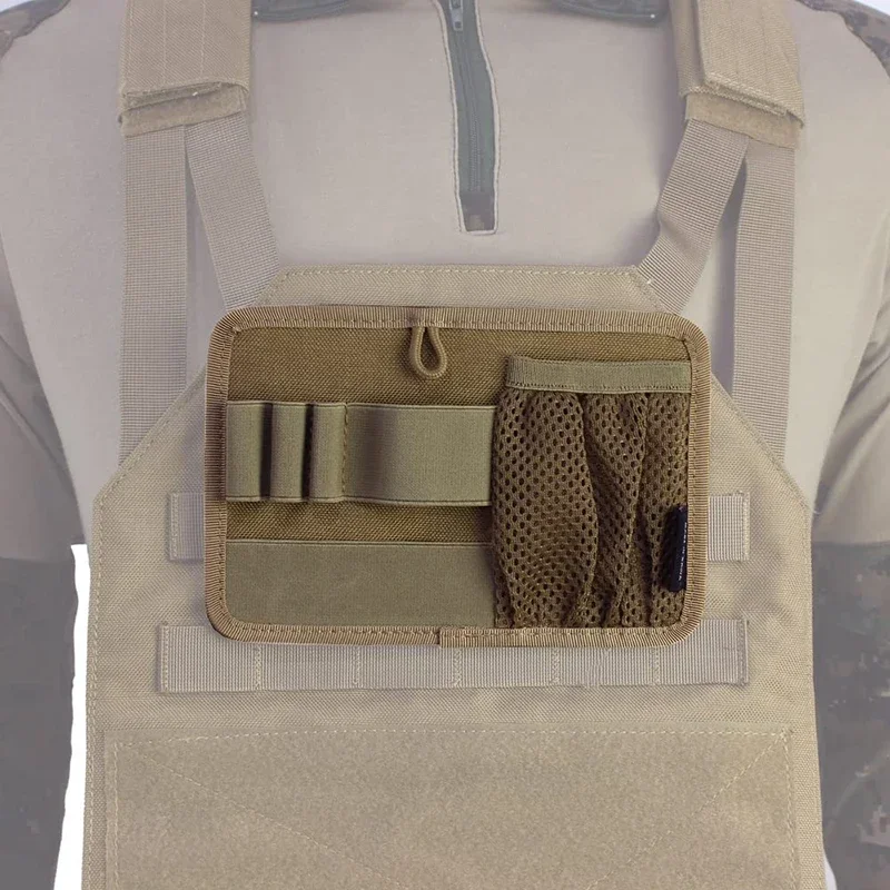 

Tactical Modular Elastic Organizer Holder, EDC Insert Bag Panel Hook Back Accessory Holder Backpack Vest