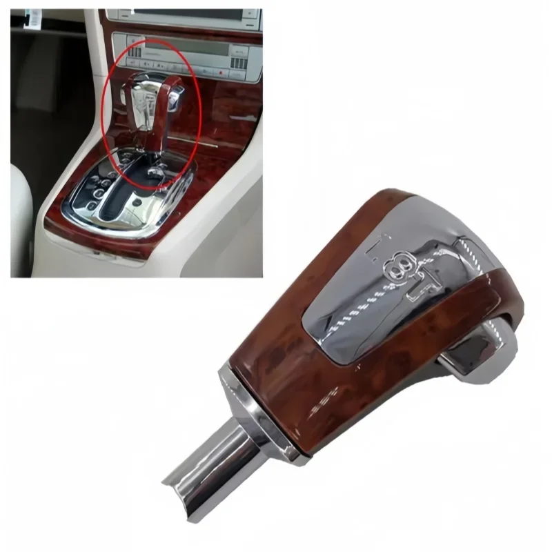 

Car Crown 3BD713139 Car Cherry Car Crown Wood & Chrome Automatic Gear Shift Knob Shifting Handball For VW Passat B5 1.8T V6