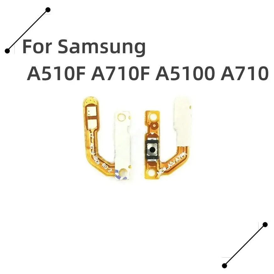 New Power on/off button flex cable Replacement for Samsung A510F A710F A5100 A710 phone