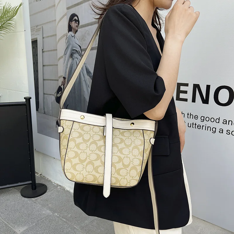 حقيبة حمل كلاسيكية جديدة لعام 2025 للنساء، حقيبة كتف كروس ذات سعة كبيرة، حقيبة زلابية ريترو واسعة، متعددة الاستخدامات الكل في واحد #4
