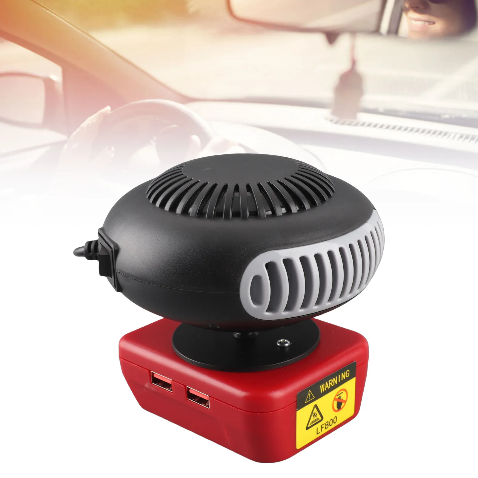 バッテリー駆動ヒーター-48-11-1835バッテリー対応-200w-2段階風量-360度回転-コードレススペースヒーター-2つのusb出力付き