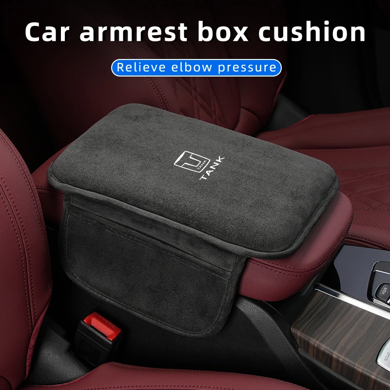 

Car Armrest Box Cushion Elbow Storage Pad Console Protector Cover For TANK Great Wall Tank Tank 300 2022 2023