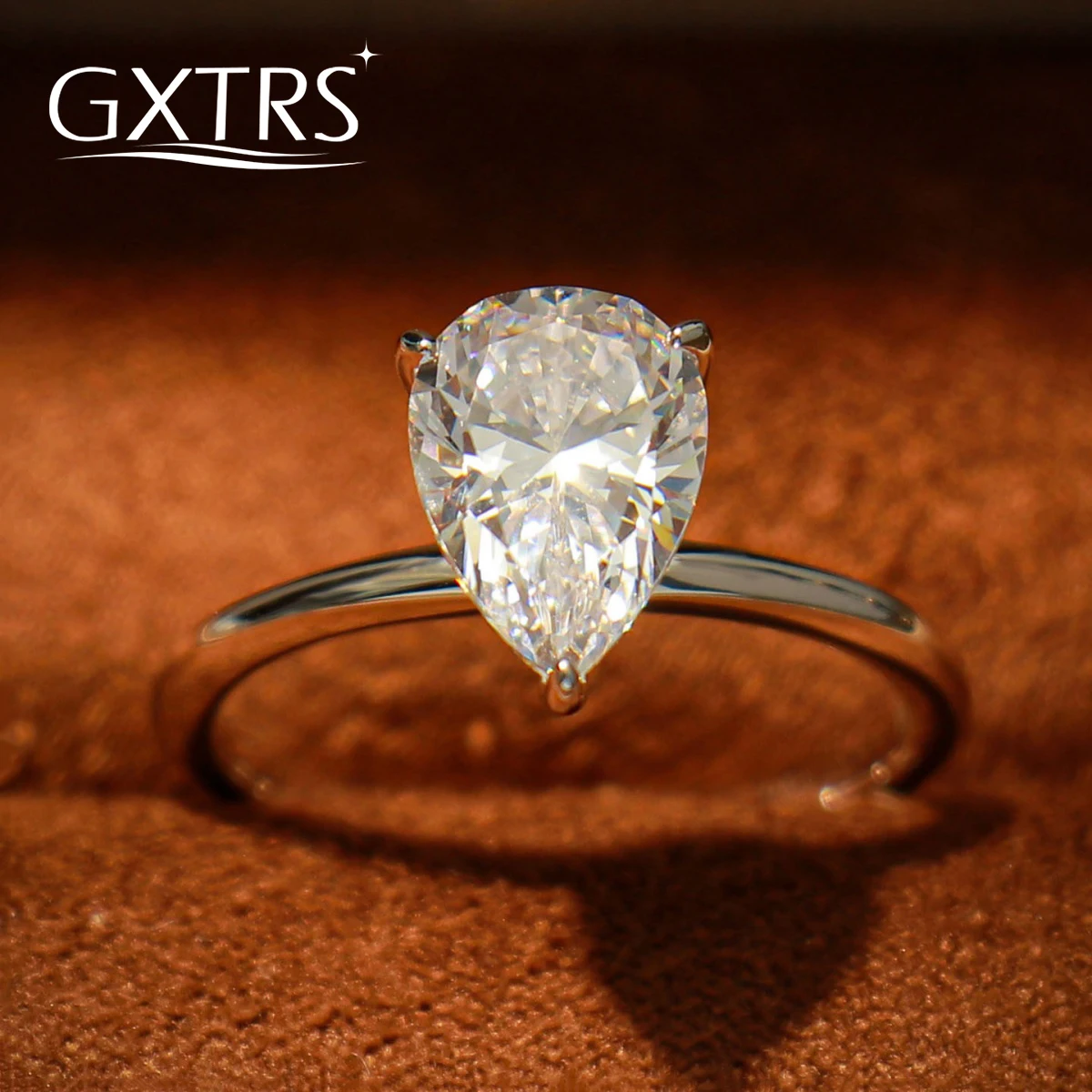 gxtrs-1-4ct-ウォータードロップ-モアサナイト-リング-女性用-925-スターリングシルバー-ペアカット-ラボダイヤモンド-ウェディングバンド-ギフト-18kメッキ-ファインジュエリー