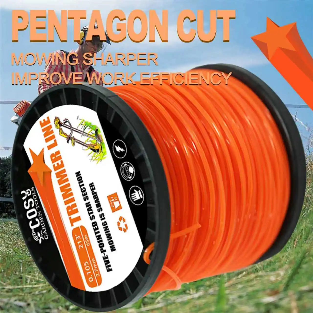 Sharp String for Cutting: The Real-World Performance of a 2.7mm x 100m Nylon Trimmer Line