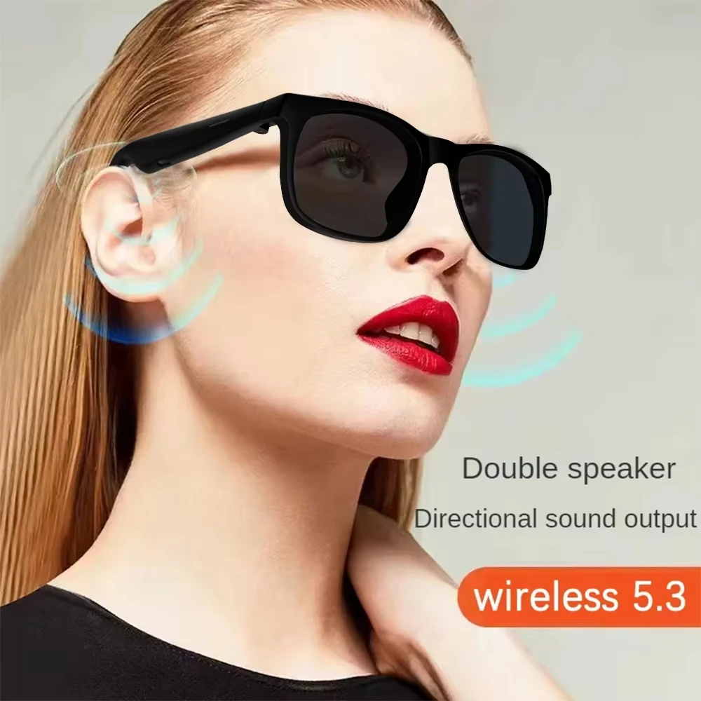 Lenovo AI Remote Control Touch Smart Glasses 8K HD Photo Camera Recording Translator Voice Assistant Music Bluetooth Sunglasses