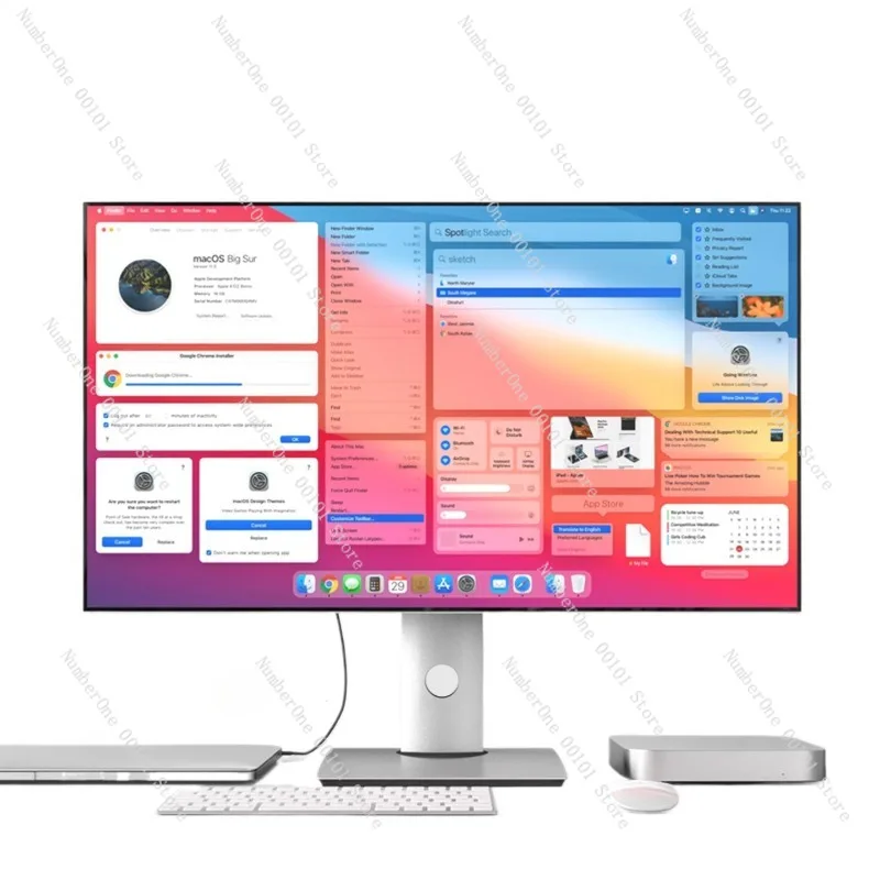32-inch 4K 60Hz Desktop Computer Monitor, High-Definition IPS5 Design, External Typc Screen for Gaming, Multi-Use Work Gaming