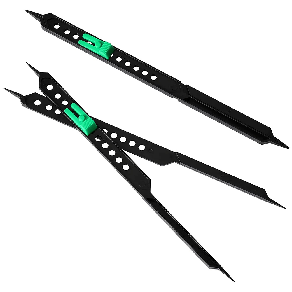 25.4cm Proportional Scale Divider Drawing Tool for Artists Plastic Painting Teaching Tools with 3Pcs Accessories